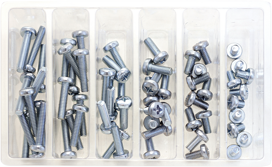 BOLT Screw Assortment - Pan Head SV-M6PAN