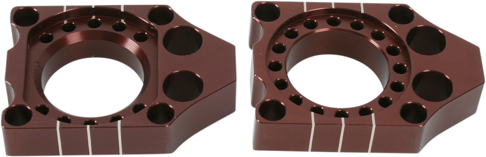 PRO CIRCUIT Axle Blocks - KX/RM-Z - Brown KAB03