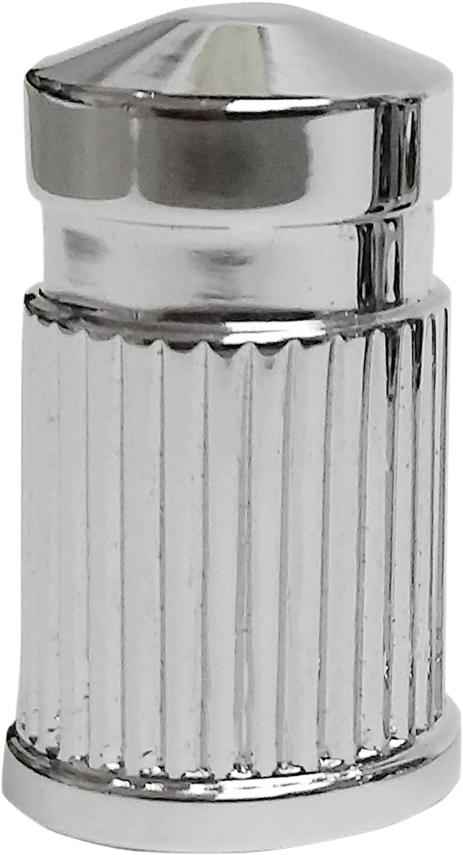 AVON GRIPS Valve Stem Cap - Round - Chrome SVC-307-CH