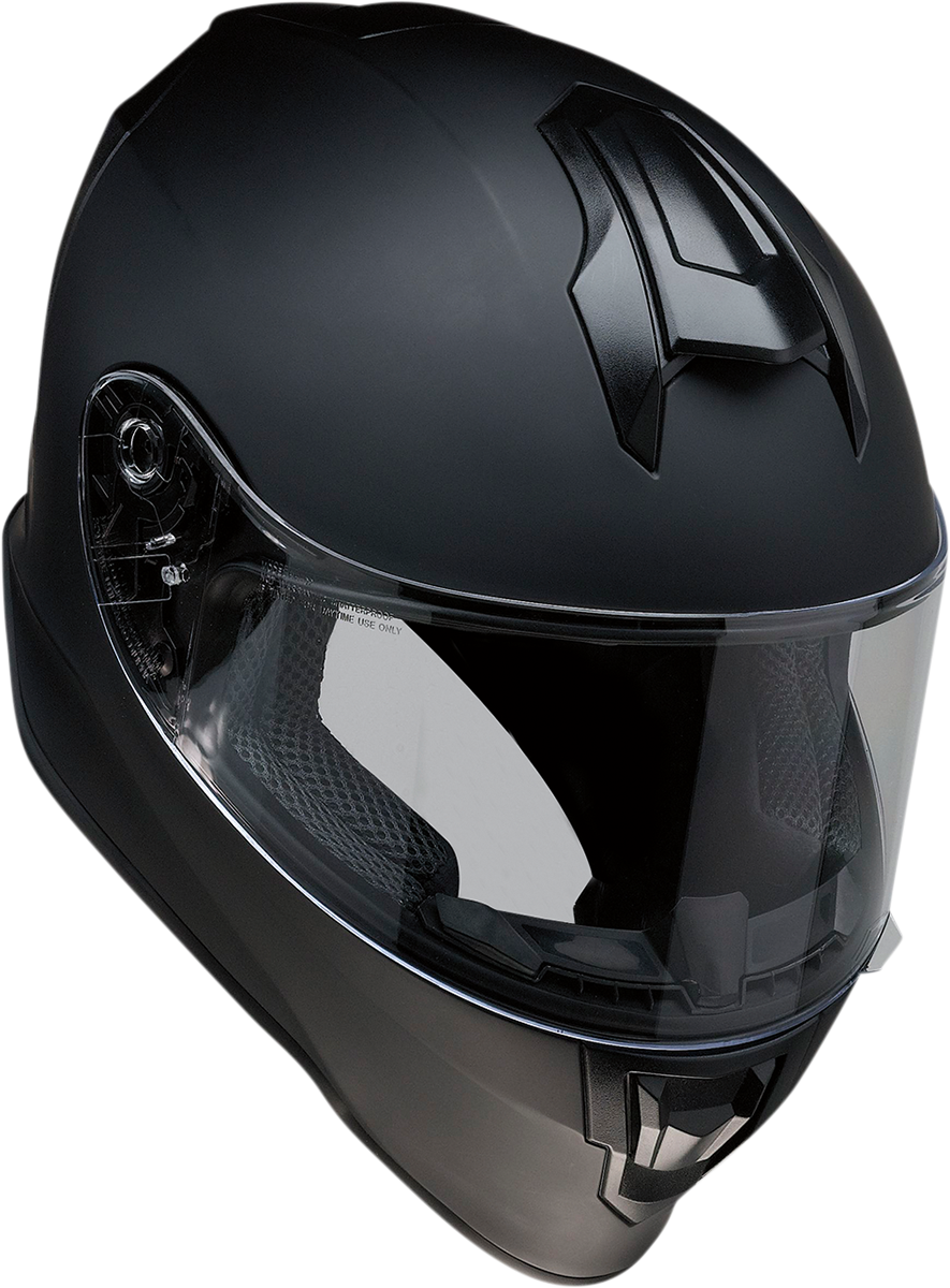 Casco Z1R Youth Warrant - Negro plano - Grande 0102-0241 