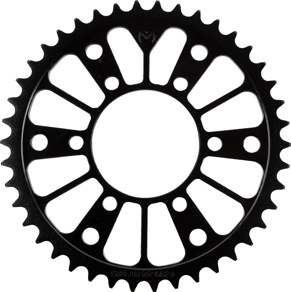 MOOSE RACING Steel Rear Sprocket - Kawasaki - 42 Tooth 1210-1489-42-ST