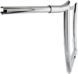 PAUL YAFFE BAGGER NATION Handlebar - Monkey OEM - 12" - Chrome H00923