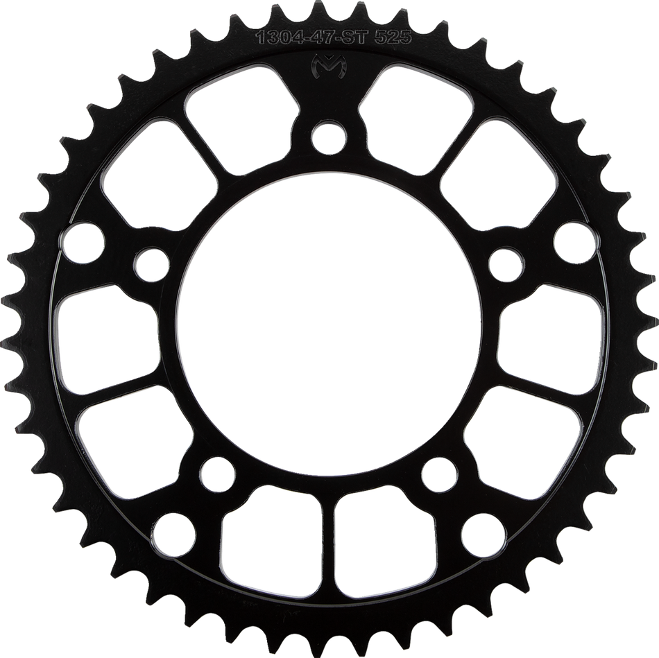 MOOSE RACING Steel Rear Sprocket - Honda - 47 Tooth 1210-1304-47-ST