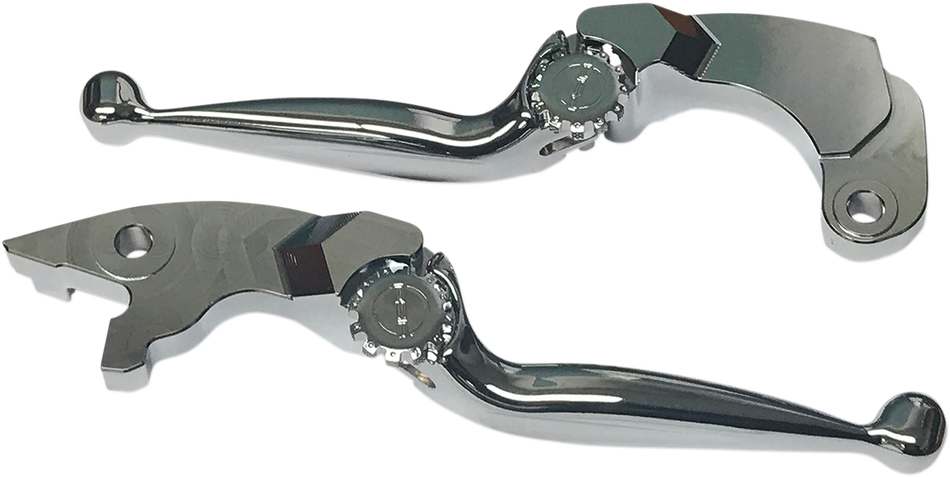 POWERSTANDS RACING Lever Set - Journey - Chrome 17-00600-20