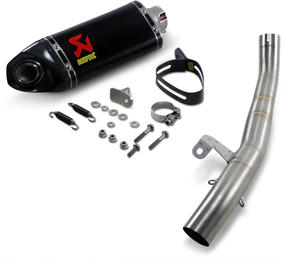 AKRAPOVIC Carbon Fiber Muffler Street Triple 765 R 2017-2020 S-T7SO2-APC 1811-3774