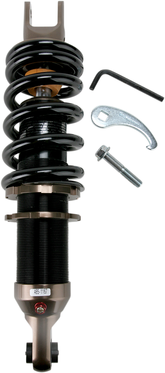 PROGRESSIVE SUSPENSION 465 Series Shock - Black - Lowers 1" 465-1167B