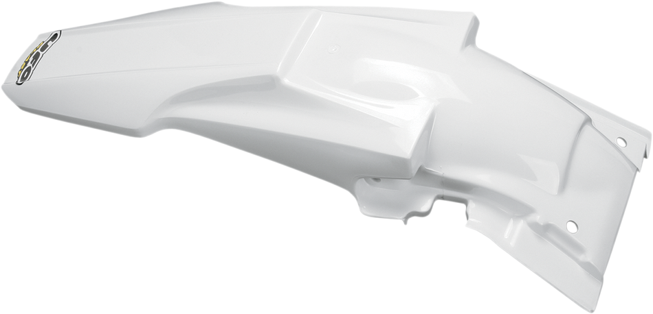 UFO MX Rear Fender - White SU04921-041