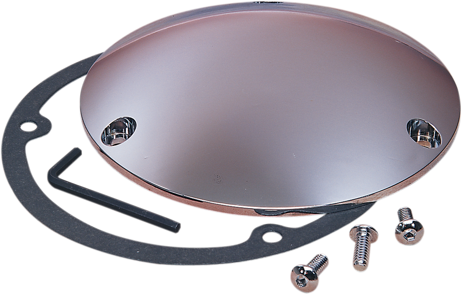 DRAG SPECIALTIES Derby Cover - Chrome 33-0017K-BC427