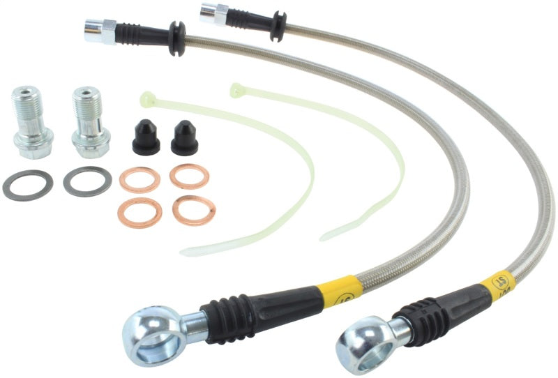 StopTech 02-03 Mini & Mini S Rear Stainless Steel Brake Line Kit 950.34507