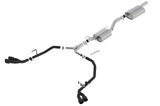 Borla 2020 Jeep Gladiator JT 3.6L V6 AT/MT AWD 2.75-2in Touring Catback Ceramic Blk Tailpipe & Tips 140814CB