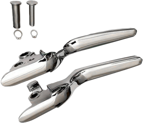 HARDDRIVE Lsr Lever Set `18-Up Softail Chrome 53590