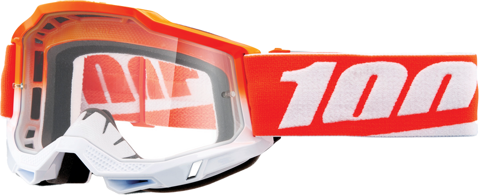 100% Accuri 2 Goggle Matigofun Clear Lens 50013-00020