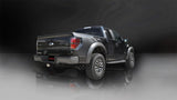 Corsa 11-14 Ford F-150 Raptor 6.2L V8 145in Wheelbase Black Xtreme Cat-Back Exhaust 14760BLK