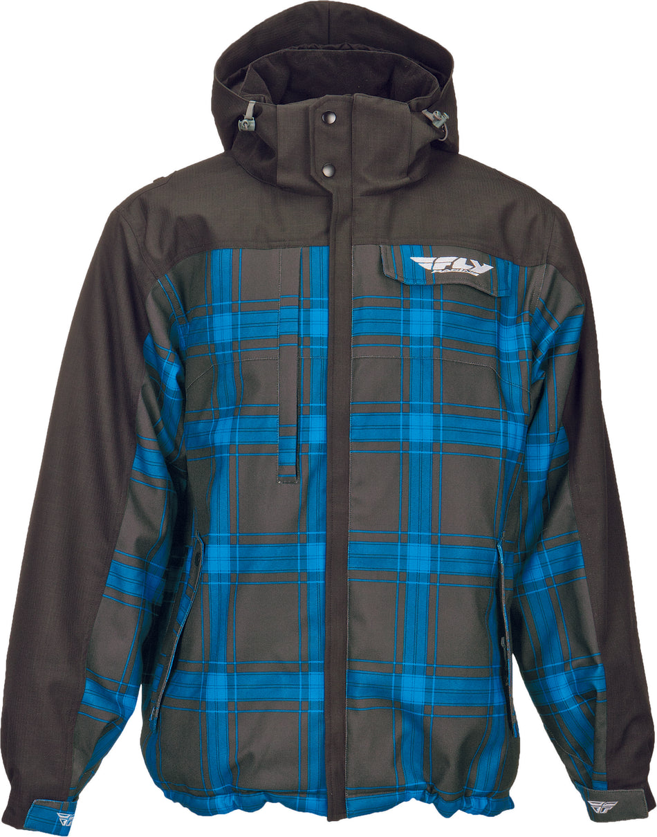 FLY RACING Fly Phantom Jacket Blue/Black Xl 354-6121X