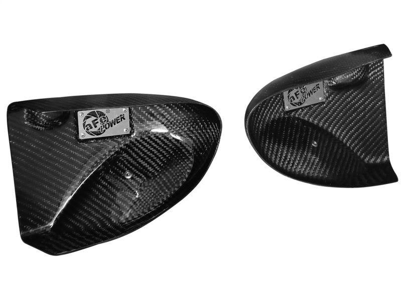 aFe Magnum FORCE Intake System Carbon Fiber Scoops BMW M5 (F10) 12-14 V8-4.4L (tt) 54-12489-C