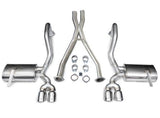 Corsa 97-04 Chevrolet Corvette C5 Z06 5.7L V8 Polished Xtreme Cat-Back + XO Exhaust 14114
