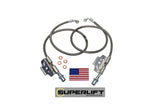 Superlift 03-13 Dodge Ram 2500/3500 w/ 4-6in Lift Kit (Pair) Bullet Proof Brake Hoses 91600
