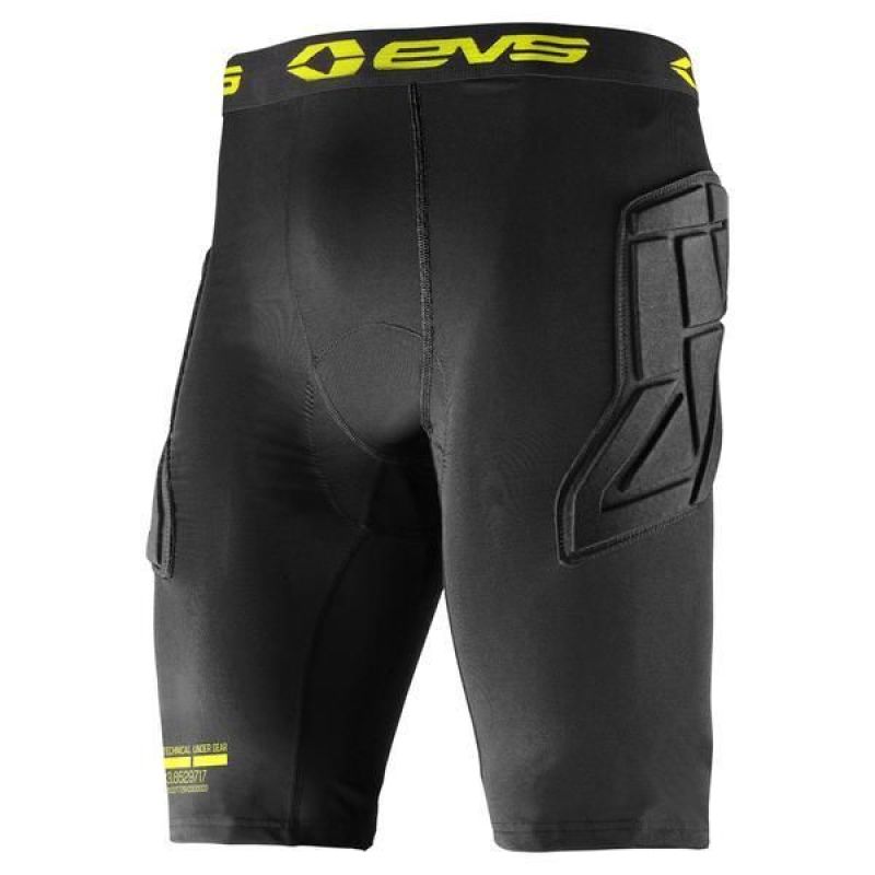 EVS Tug Padded Short Black - Medium TUGBOTPAD-BK-M