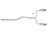 aFe Takeda Exhaust 304SS Dual Cat-Back con puntas negras 13-17 Honda Accord LX/EX/EX-L Sedan L4 2.4L