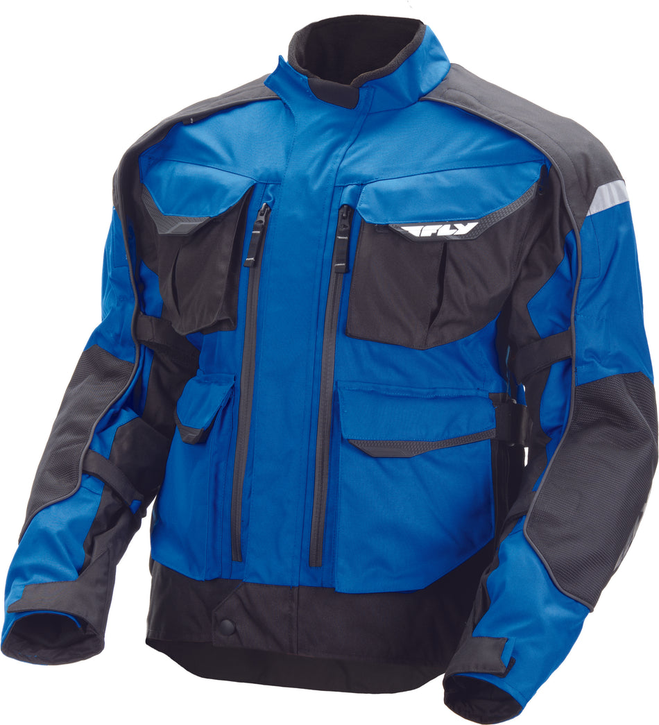 FLY RACING Terra Trek 4 Jacket Blue/Black 4x #5958 477-2082~8