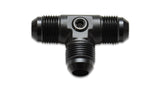 Vibrant -8AN to -8AN Male Tee Adapter Fitting with 1/8in NPT Port 16548