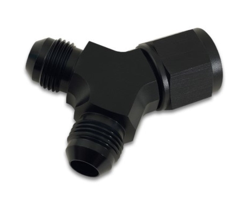 Vibrant -12AN Female x Dual -10AN Male Y-Adapter Fitting - Aluminum 10909