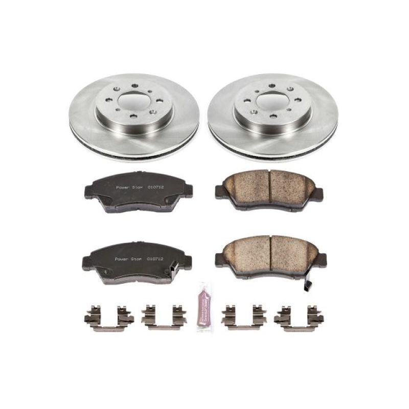 Power Stop 93-95 Honda Civic Front Autospecialty Brake Kit KOE694