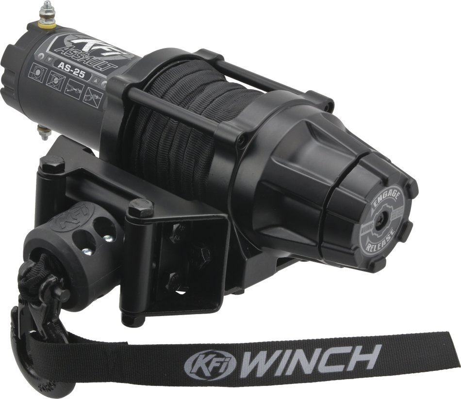 KFI2500lb Synthetic Assault Series WinchAS-25