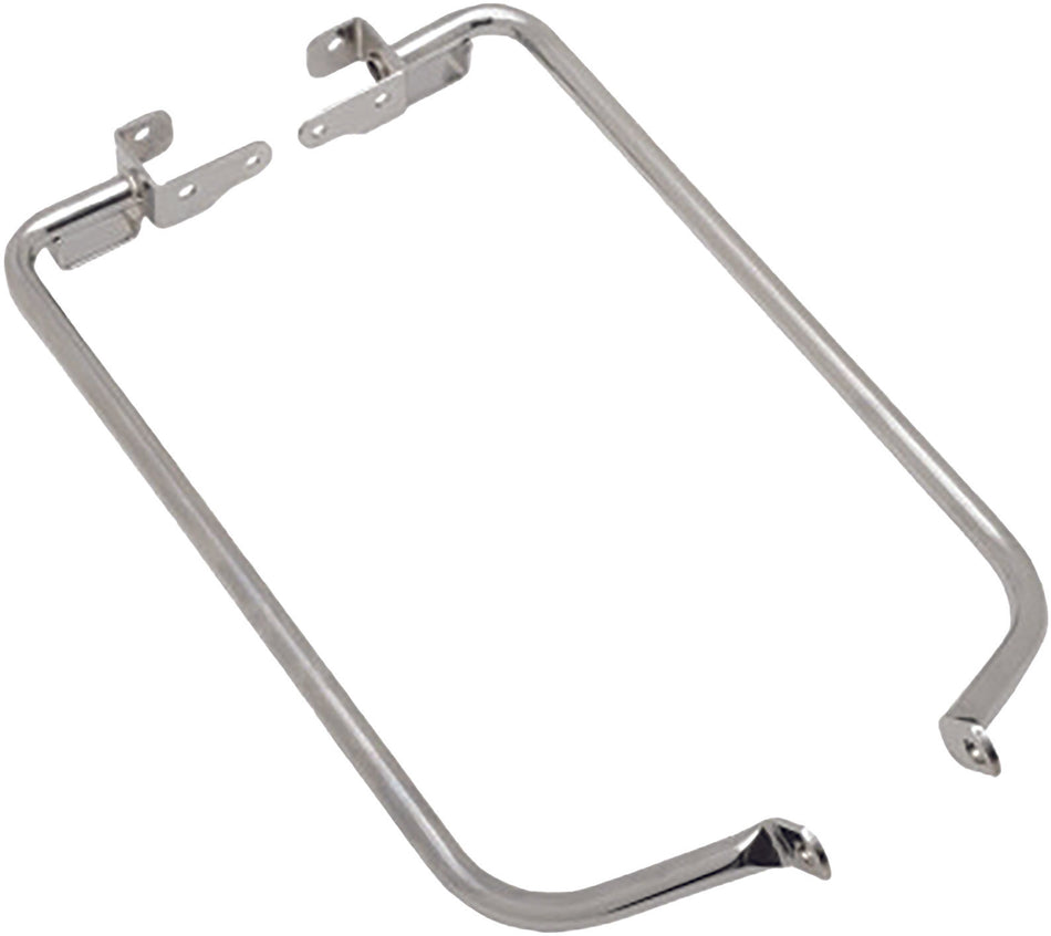 HARDDRIVE Saddlebag Support Bracket Kit Chrome 302288