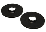 Energy Suspension 97-06 Jeep Wrangler YJ & TJ Black Rear Coil Spring Isolator Set 2.6108G