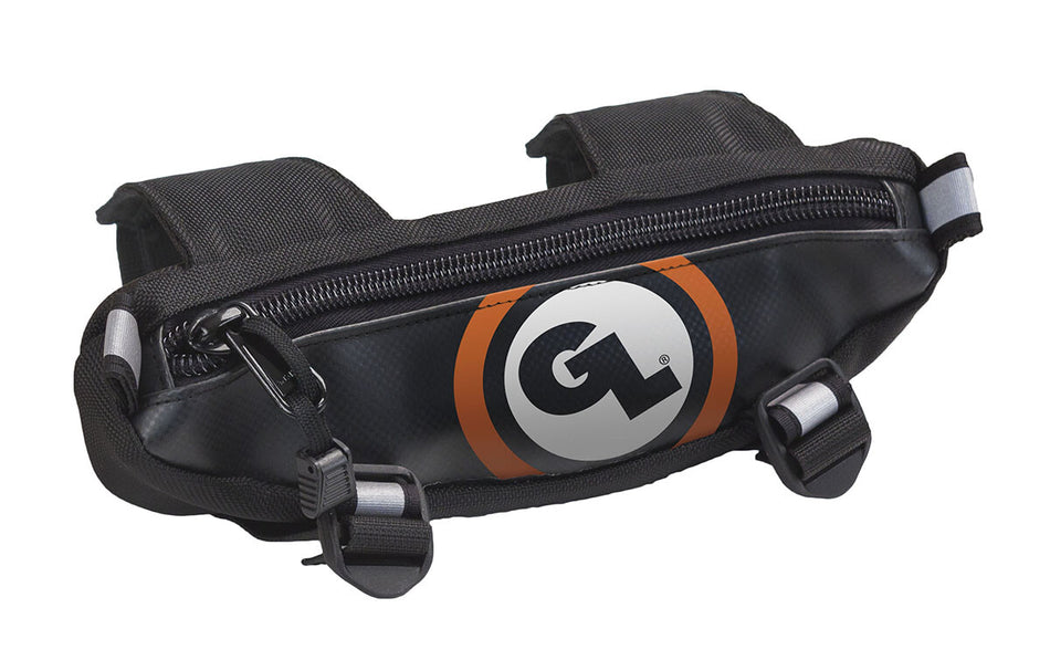 GIANT LOOP Zigzag Handlebar Bag Black/Orange ZHB