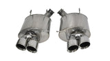 Corsa 13-13 Ford Mustang Shelby GT500 5.8L V8 Polished Sport Axle-Back Exhaust 14321