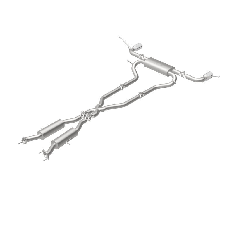 MagnaFlow Cat-Back SS 2.5in Dual Split Rear 4in Black Tip 11-16 Jeep Grand Cherokee 5.7L V8/3.6L V6 19216