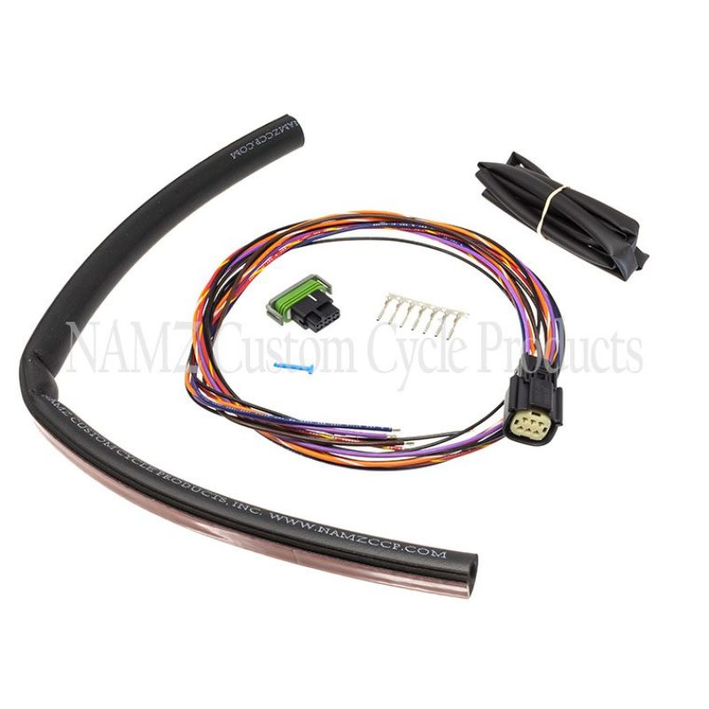 NAMZ 10-13 Road/Street Glide Plug-N-Play Rear Fender Harness (Incl. 6-Pos Molex w/12-Pos Fascia Con) NRFH-02