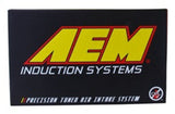 AEM 2018 Subaru WRX STI 2.5L H4 F/I Cold Air Intake System - Wrinkle Red 21-836WR