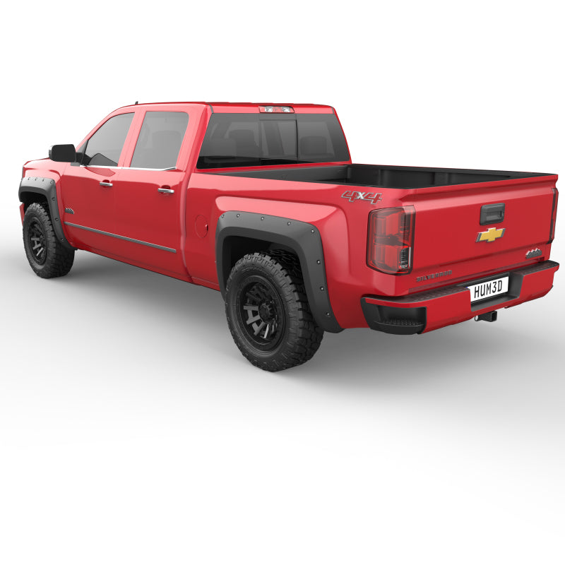 EGR 15-19 Chevrolet Silverado Bolt On Fender Flare BLF1009