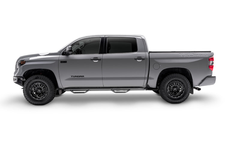N-Fab Nerf Step 2019 Dodge Ram 1500 Crew Cab 5.7ft Bed - Gloss Black - Cab Length - 3in D1980CC