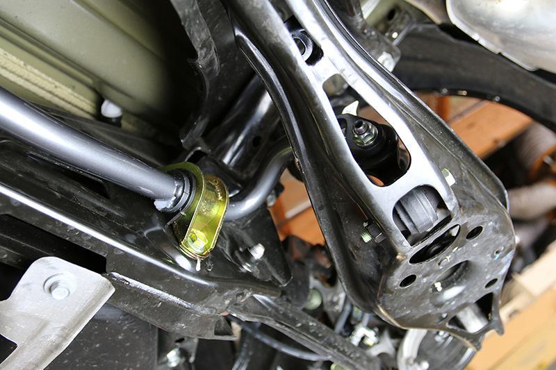 Progress Tech 2018+ Honda Accord/2016+ Civic Rear Sway Bar (22mm) Incl Reinforced Bushing Brkts 62.1018