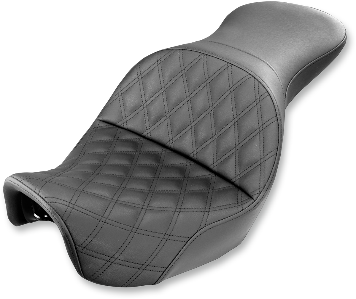 SADDLEMEN Explorer-Sitz – Gitternähte – Dyna 806-04-029LS
