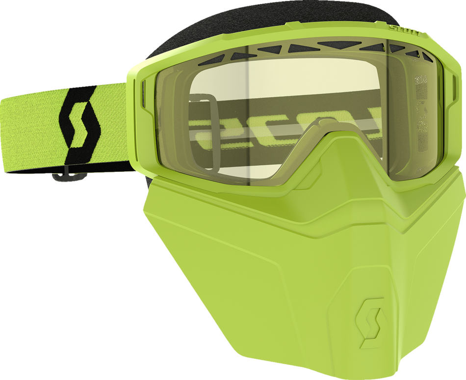 SCOTT Primal Safari Facemask Schneebrille - Gelb/Schwarz - Gelb 278608-1017029 