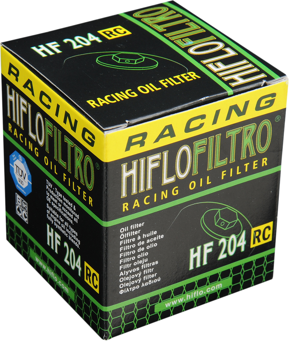 HIFLOFILTRO Racing Oil Filter HF204RC