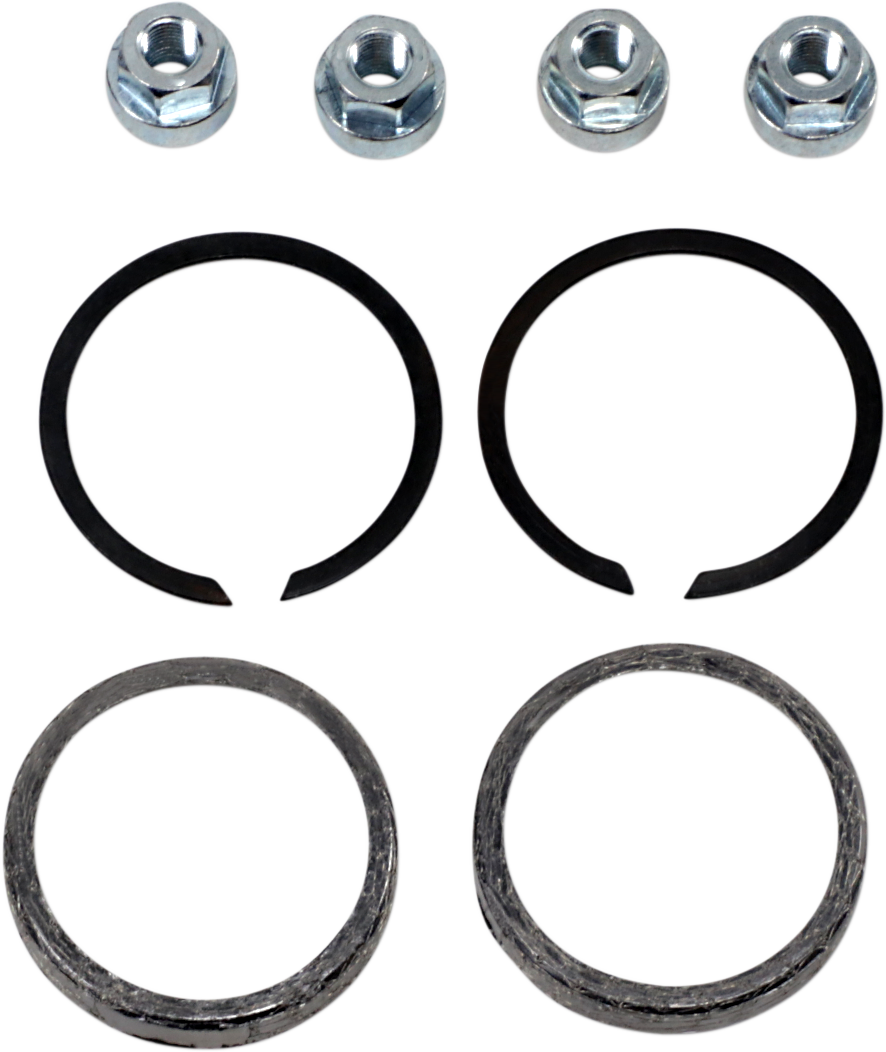 JAMES GASKET Exhaust Port Graphite Gasket Kit - Big Twin/XL/EVO 65324-83-KWG2