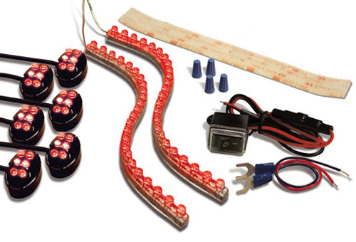 Street Fx Epod-Pro Kit-Red-Black-M/C 906106