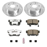 Power Stop 97-01 Acura Integra Rear Z26 Street Warrior Brake Kit K2270-26