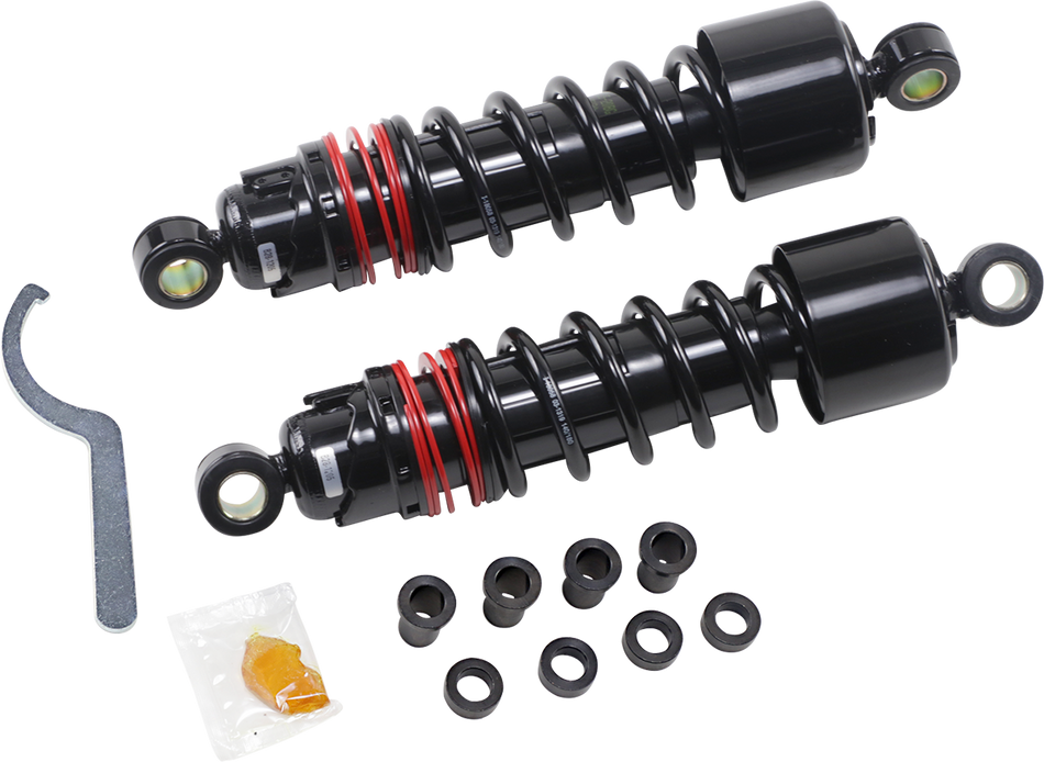 BURLY BRAND Slammer Plus Shocks - Black - XL B28-1205B