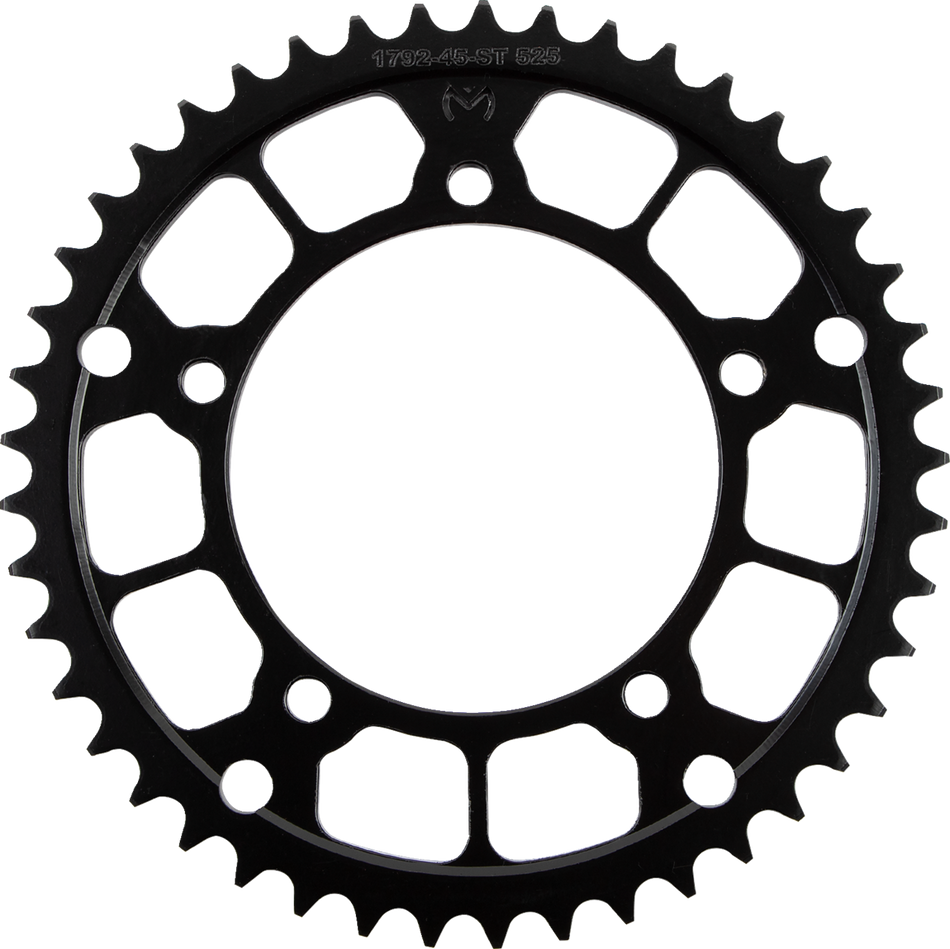 MOOSE RACING Steel Rear Sprocket - 45 Tooth 1210-1792-45-ST