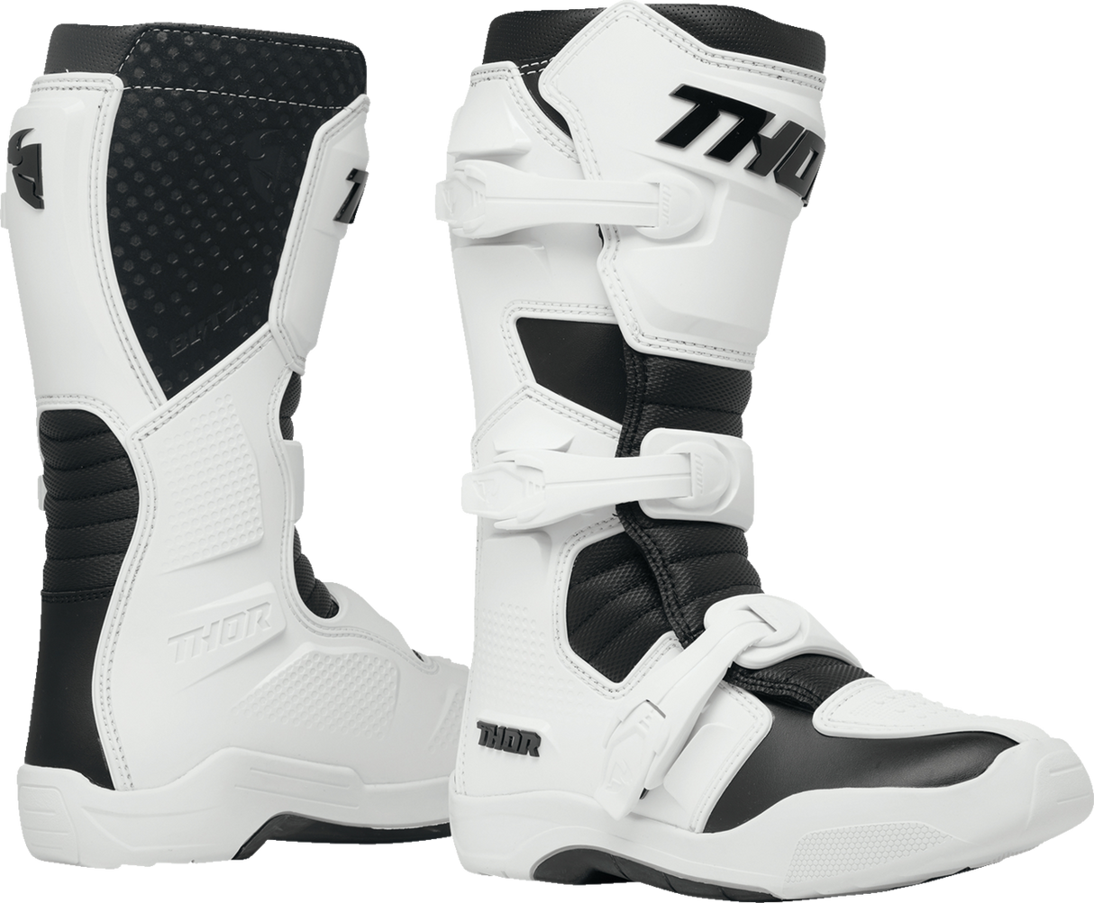 Botas THOR Blitz XR para mujer - Blanco/Negro - Talla 9 3410-3140 