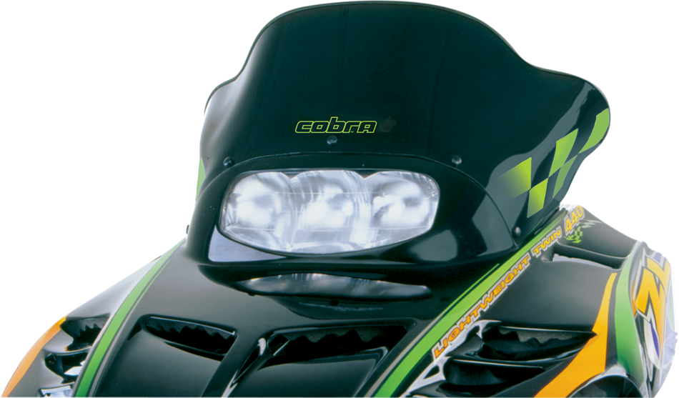 POWERMADD Windshield - 13.5" - Black - Arctic Cat 12220