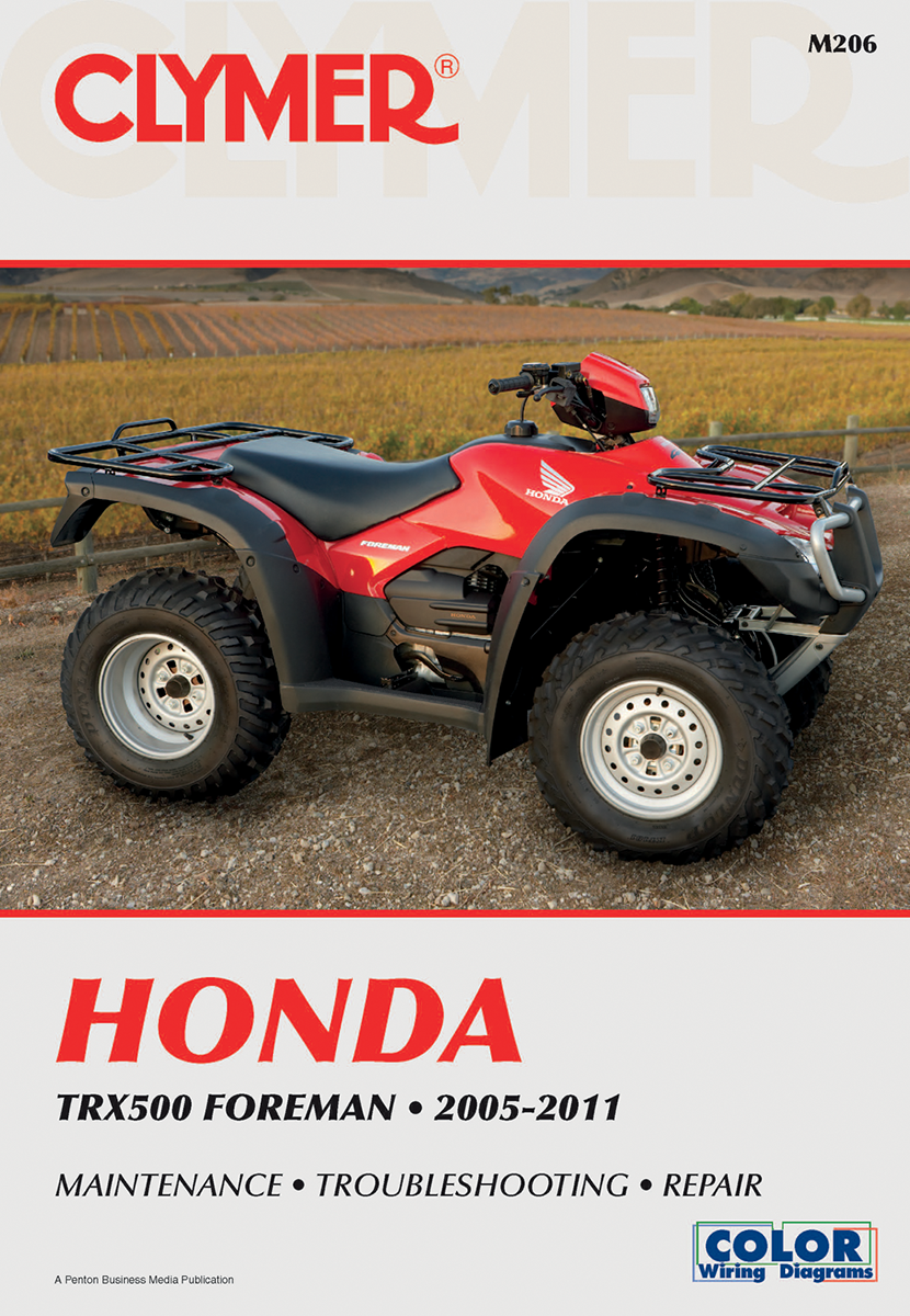 CLYMER Manual - Honda TRX500 '05-'11 CM206