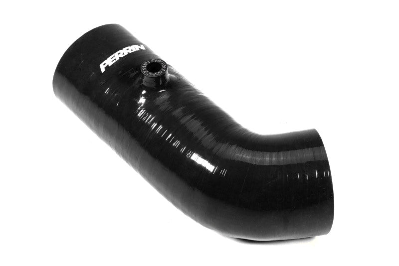 Perrin 22-23 Subaru BRZ/Toyota GR86 Silicone Inlet Hose (3in. ID / SS Wire) - Black PSP-INT-432BK